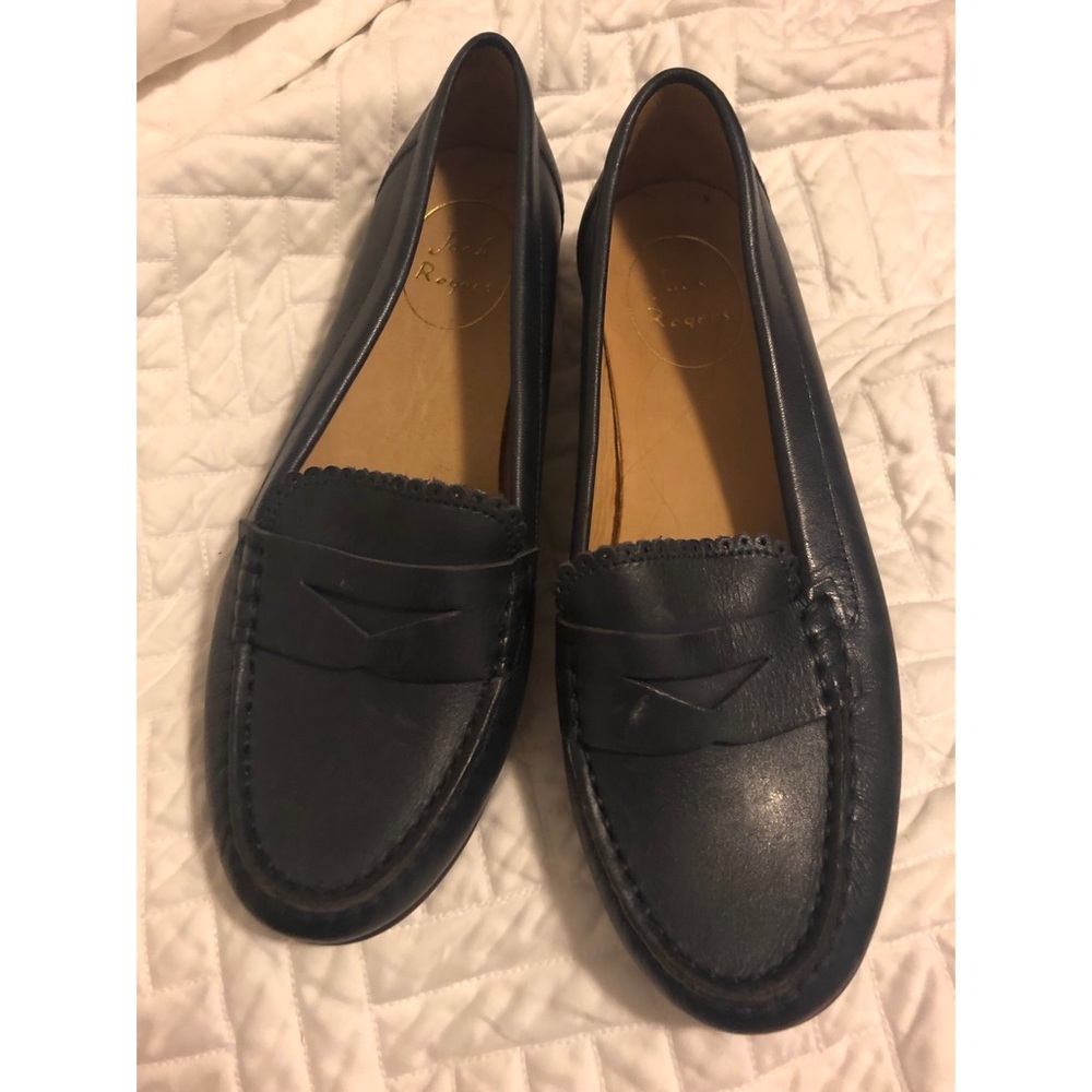 Jack Rogers navy Quinn loafers